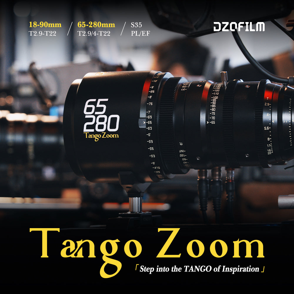 DZOFilm Tango 65-280mm T2.9 S35 Zoom Lens (PL/EF)