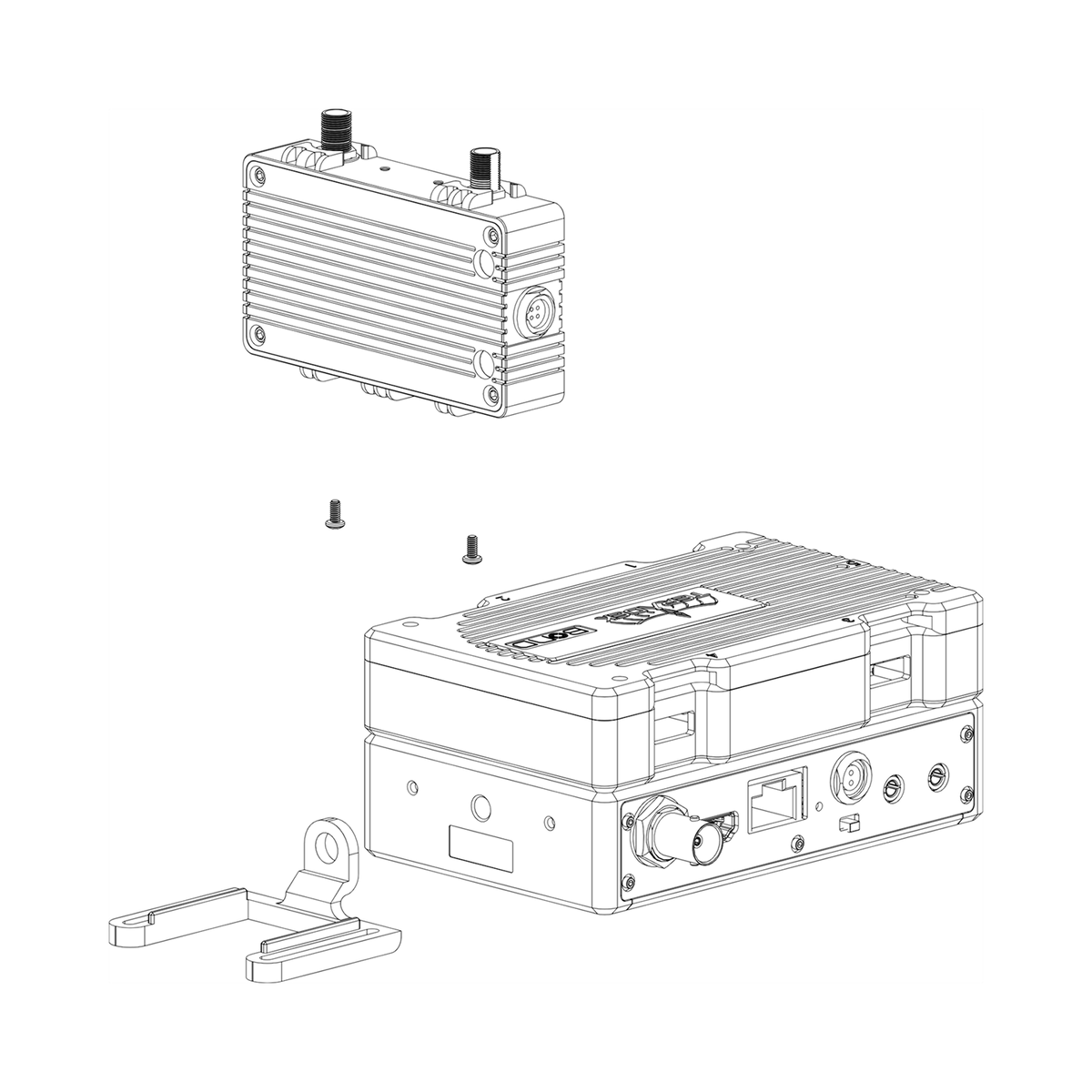 Teradek Node Mounting Bracket - Plate - Mount For Bond and Nodes