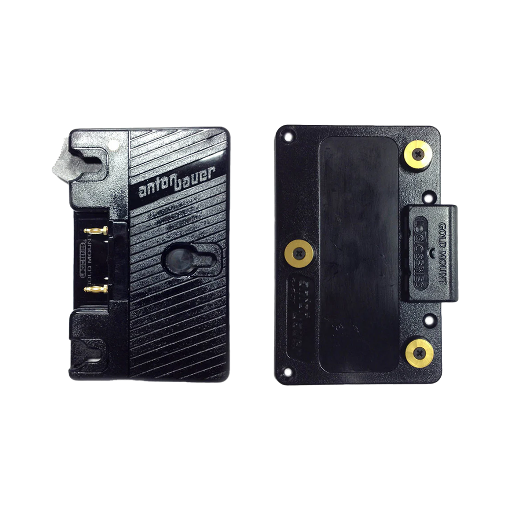 Teradek Tomhawk or Arrow-X Gold-Mount Battery Plate - Male Gold-Mount