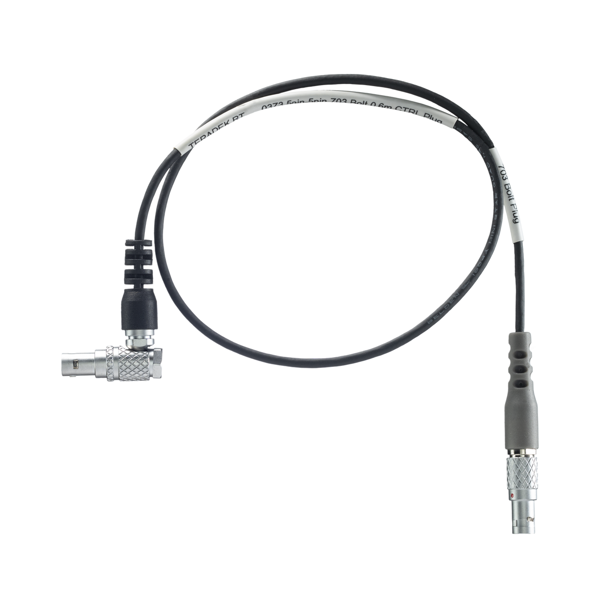 Teradek 5-Pin Straight to Right Angle USB Cable for CTRL.1/3