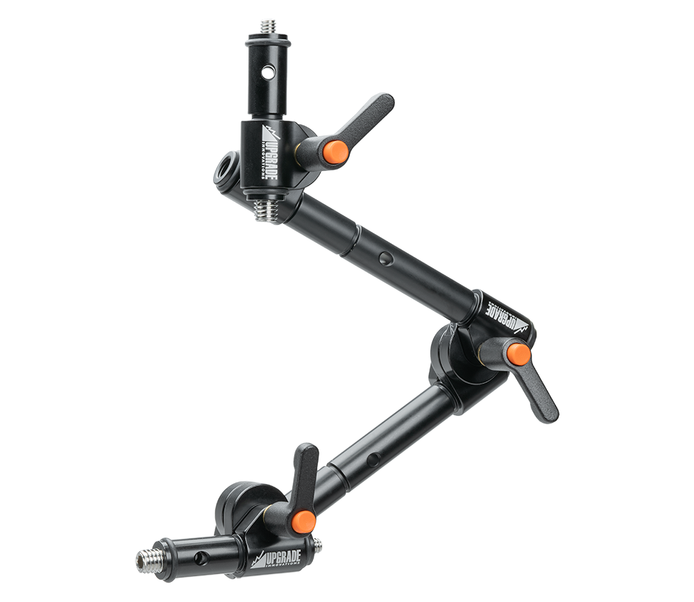 Upgrade Innovations Double 6" Rudy Arm - Universal 1/4-20 & 3/8-16