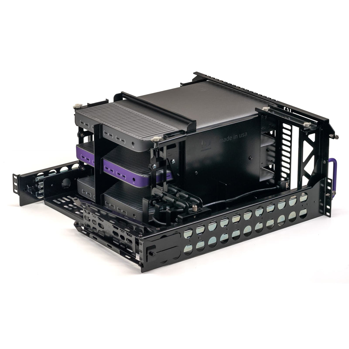 Iodyne 5U Rackmount (Holds 3 Pro Data plus an Apple Mac Studio)