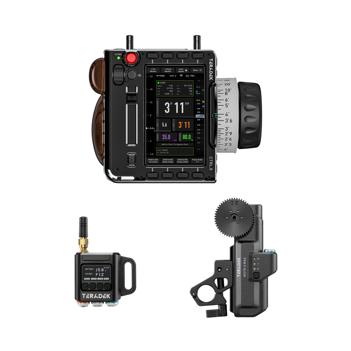 Teradek RT FIZ Kits with CTRL.5 - MDR.