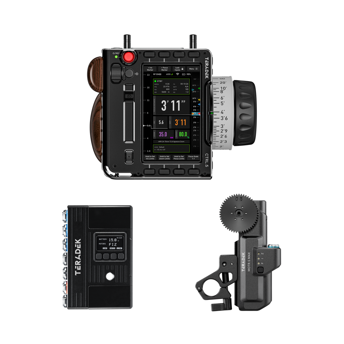 Teradek RT FIZ Kits with CTRL.5 - MDR.