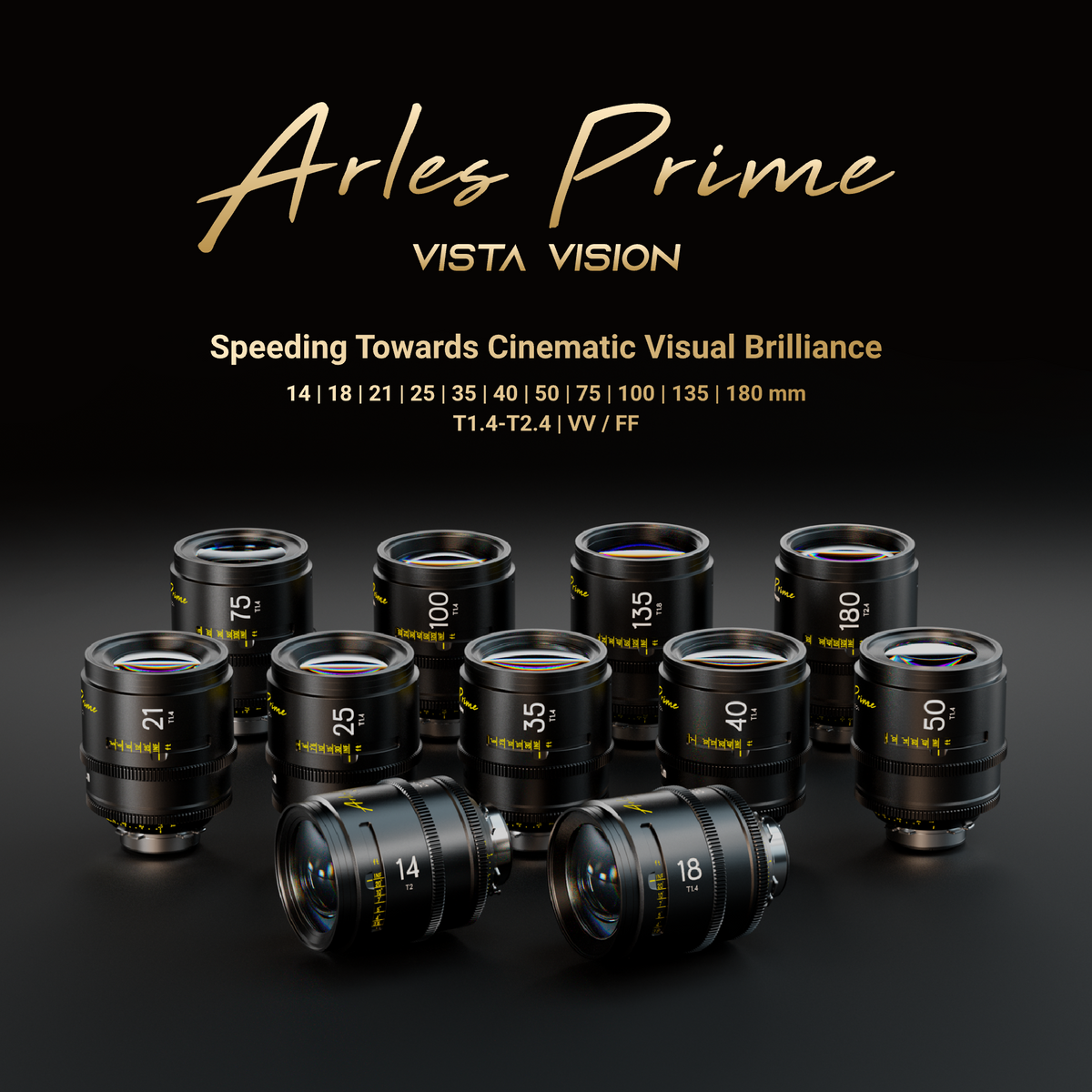 DZOFilm Arles Prime 18mm (PL, Black, Imperial)