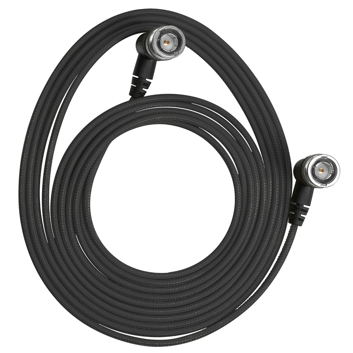 Kondor Blue Ultra Thin 6G SDI Video Cable Right Angle BNC (Cardinal Red)