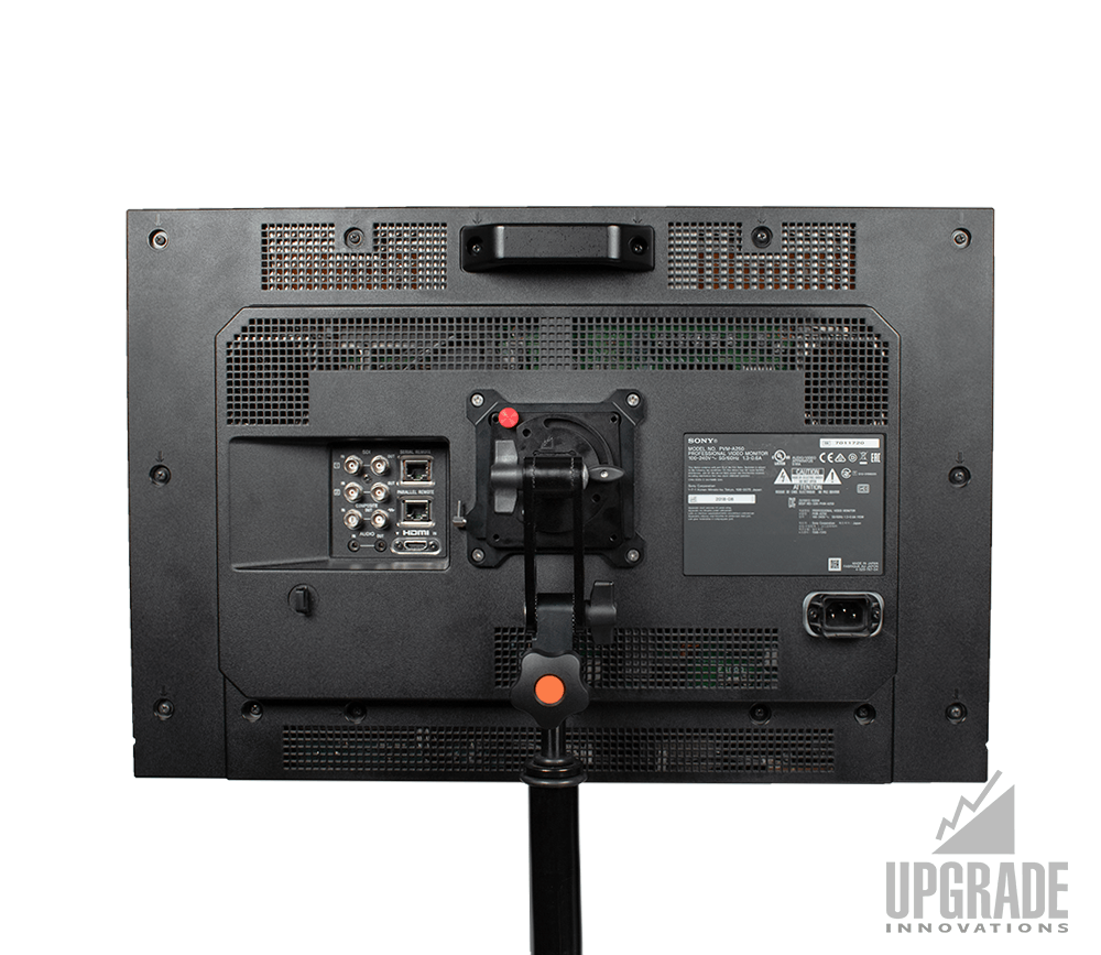 Upgrade Innovations MMS11-MC VESA Monitor Mount to 5/8" Spigot - Twin Ball-Loc - QR-L/P