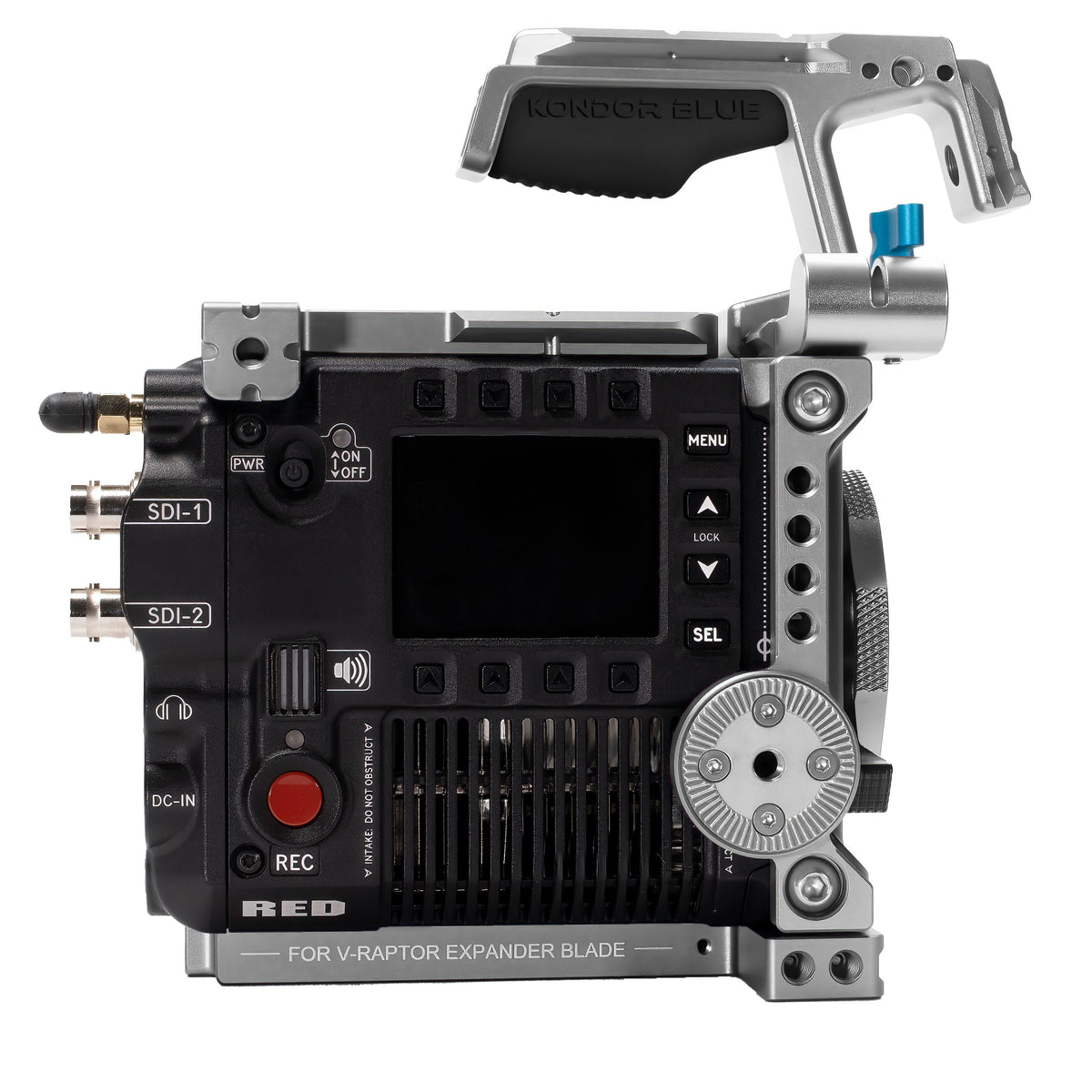 Kondor Blue RED V-RAPTOR Top U-Plate
