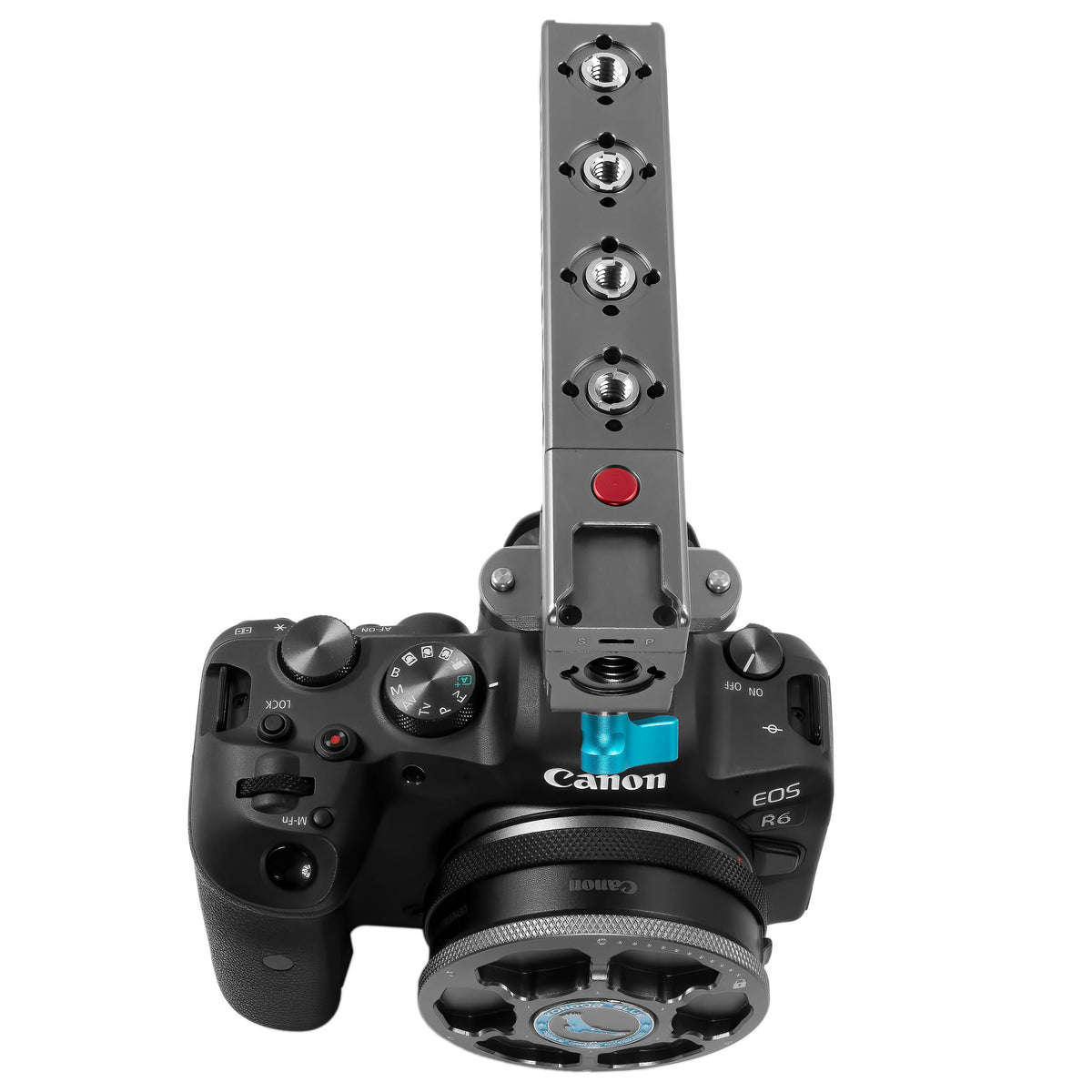 Kondor Blue NATO Rail to Hot Shoe Adapter for Remote Trigger Top Handles