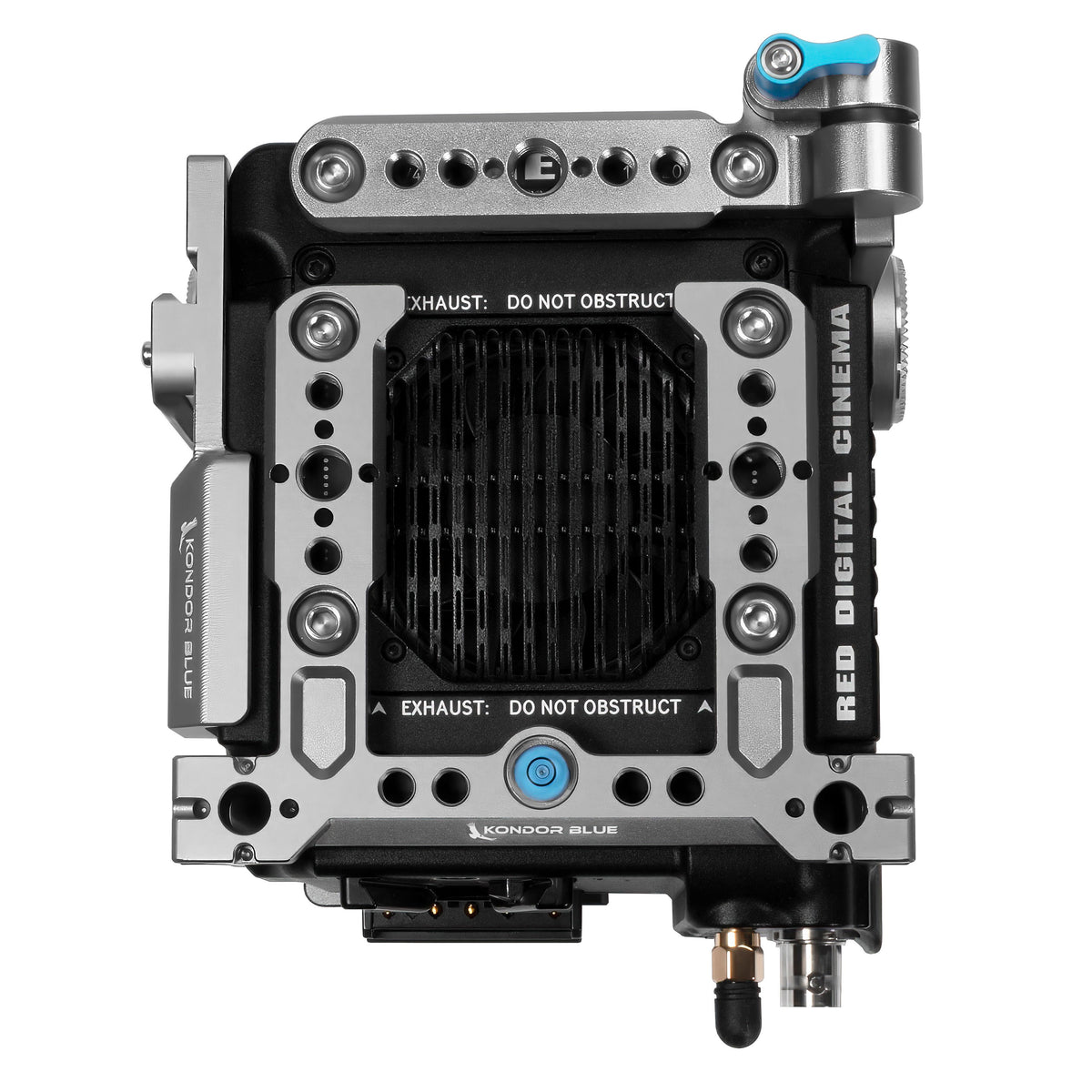 Kondor Blue RED V-RAPTOR Right Side Plate