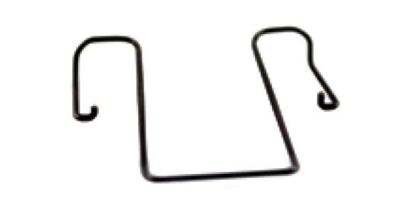 Lectrosonics Belt clip for DSSM; black wire