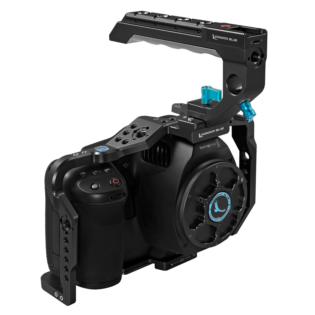 Kondor Blue Blackmagic Pocket 6K Pro & 6K G2 Cage - (Cage Only - Space Gray)