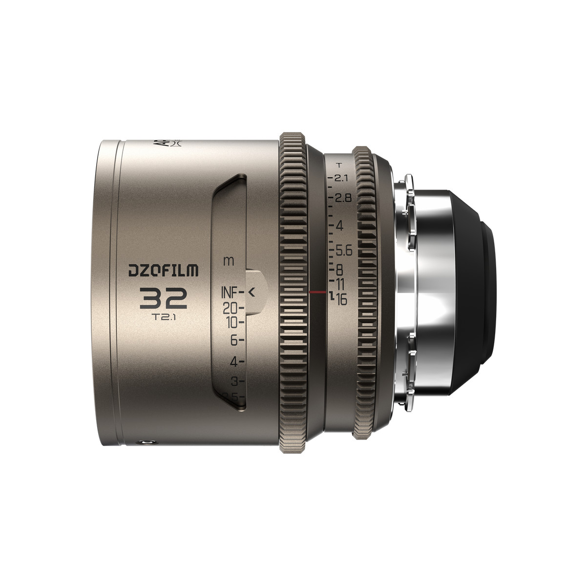 DZOFilm Arcana 32mm T2.1 Full-Frame 1.5X Hybrid Anamorphic Prime Lens (PL Mount, Feet)