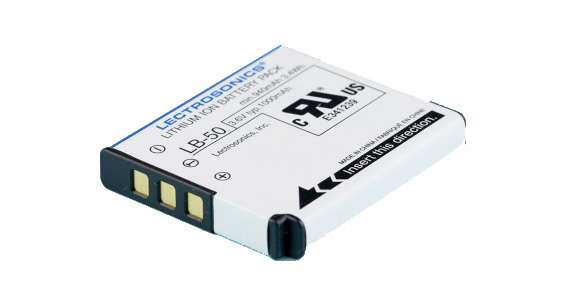 Lectrosonics Battery Pack Lithium-ion LB-50 3.6V Typ 1, 000mAh Rechargeable (replaces P/N 40101)