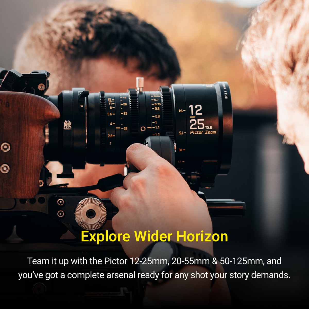 DZOFilm Pictor T2.8 Super35 Zoom 3-Lens Bundle (PL & EF Mount)