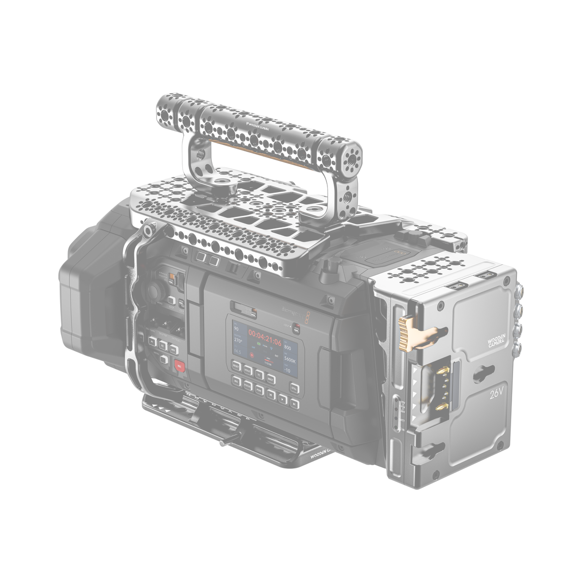 Wooden Camera Left Side Rail for Blackmagic URSA 12K/17K