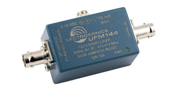 Lectrosonics UFM144-A1B1 RF Amp Wideband, 470-614 MHZ