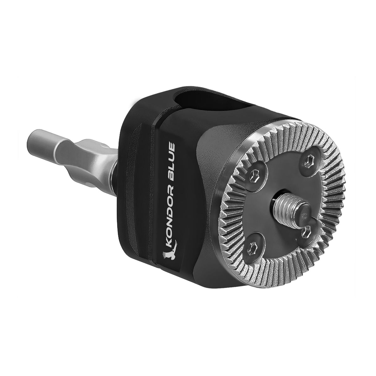 Kondor Blue Rosette to Straight Angle Rod Clamp
