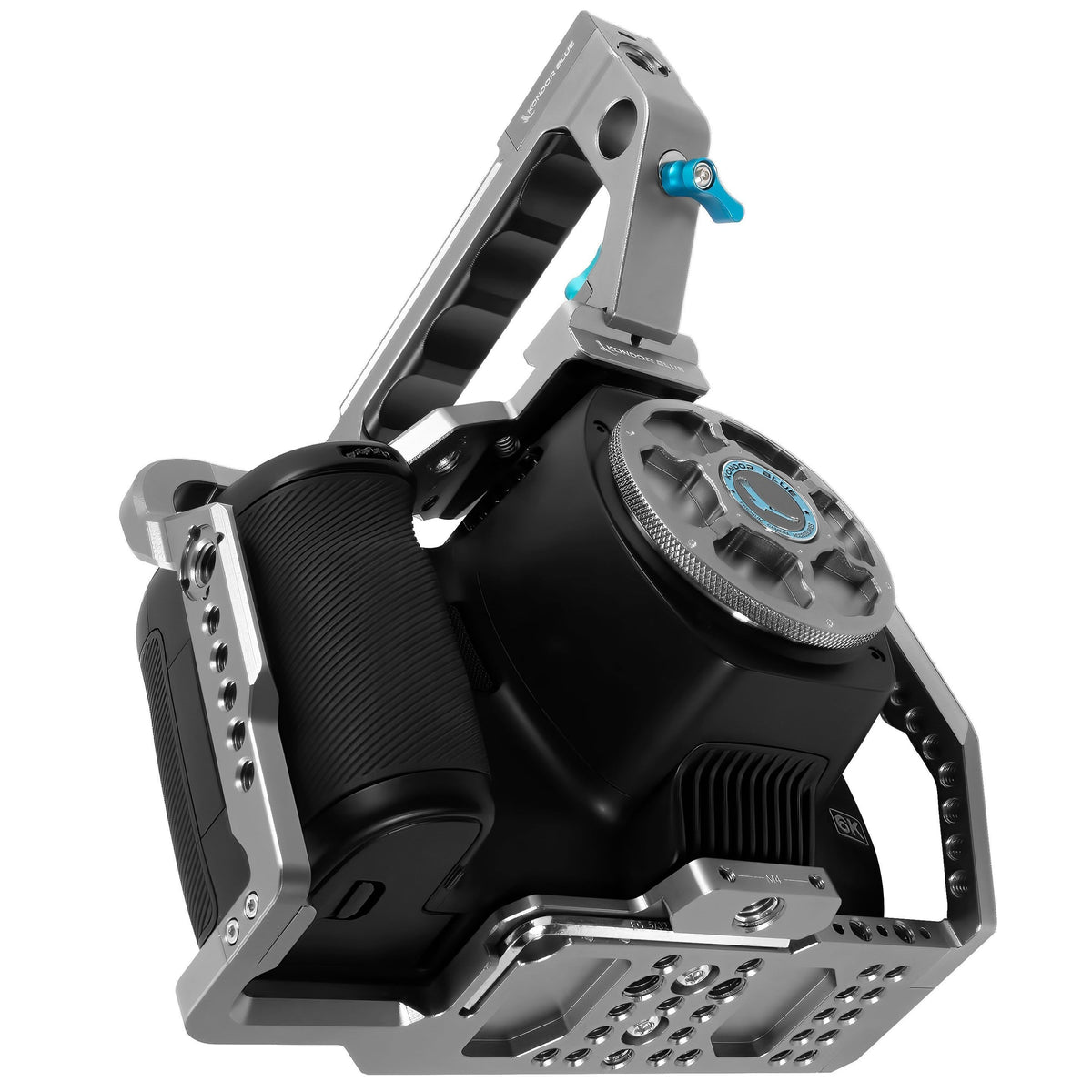 Kondor Blue Blackmagic Pocket 6K Pro & 6K G2 Cage - (Cage Only - Space Gray)