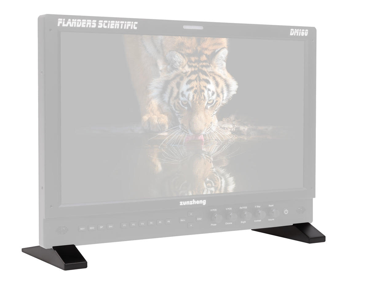 Flanders Scientific DM160 Field Package Includes DM160, CH6RU Carrying Case with Integrated Hood, VESA to C- Stand Mount, and Clear Protective Screen Cover