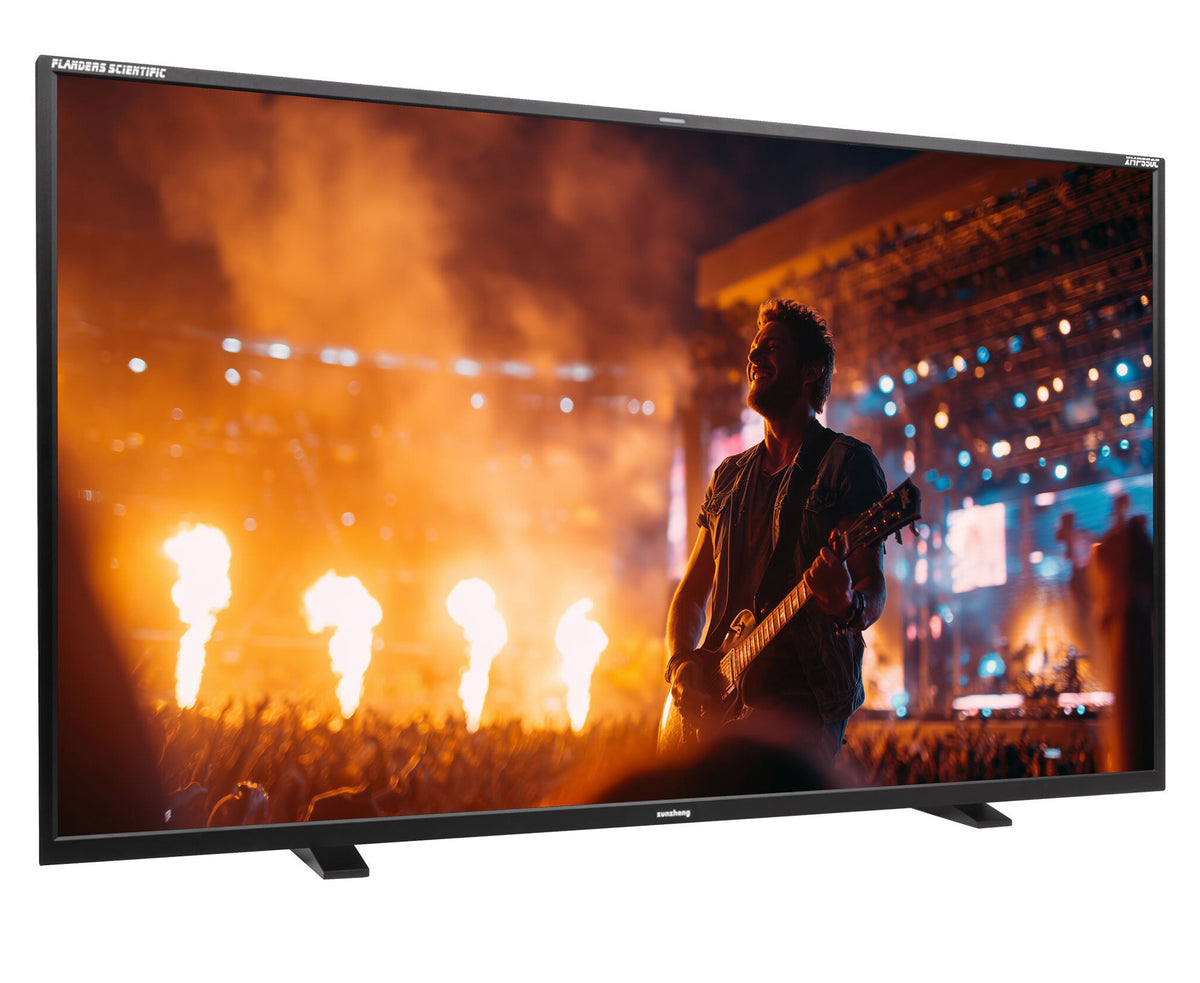 Flanders Scientific XMP550C Compact 55" HDR UHD QD-OLED Monitor with 12G/6G/3G/HD-SDI Inputs