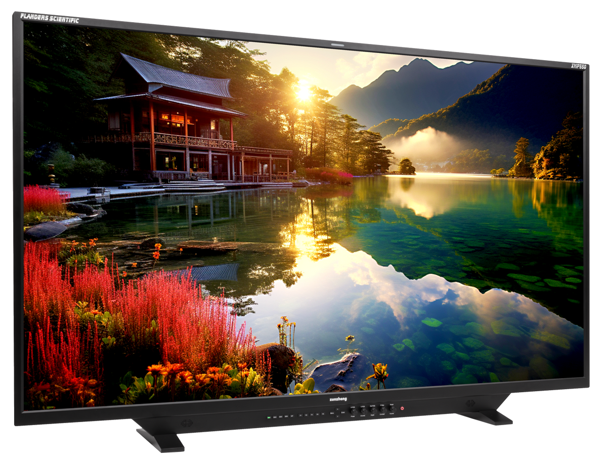 Flanders Scientific XMP550 55" HDR UHD QD-OLED Monitor with 12G/6G/3G/HD-SDI Inputs