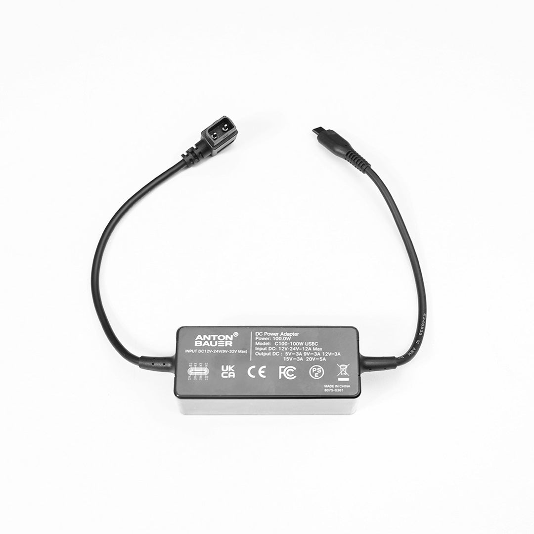 Anton/Bauer Adapter Cable, P-Tap to USB-C