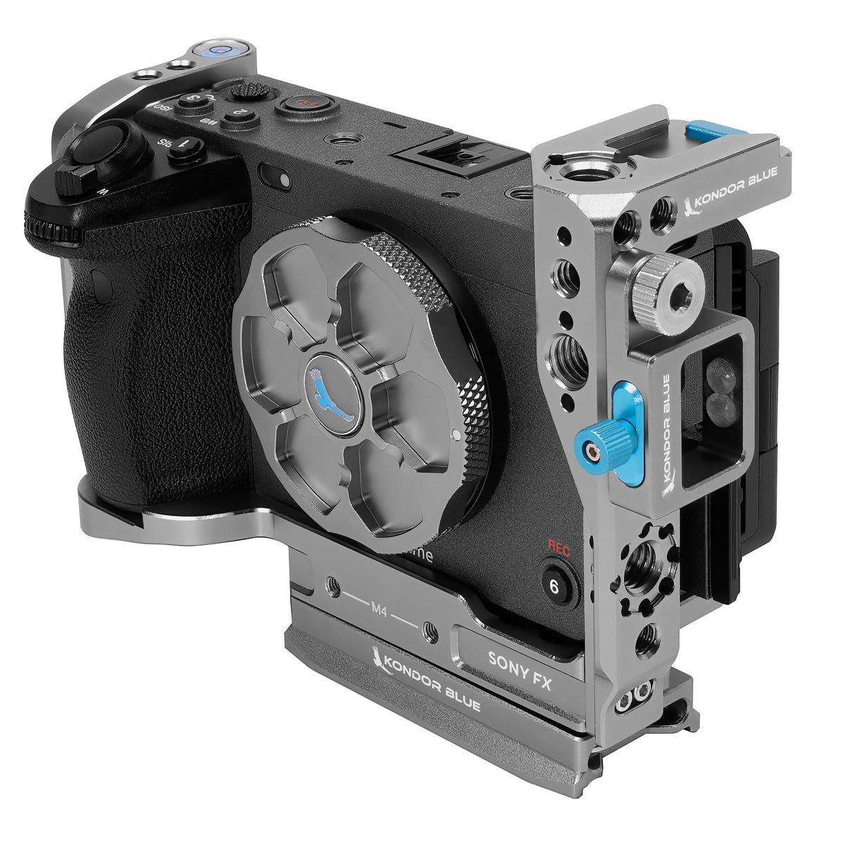 Kondor Blue Sony FX3/FX30 Hybrid Camera Cage With Top Handle