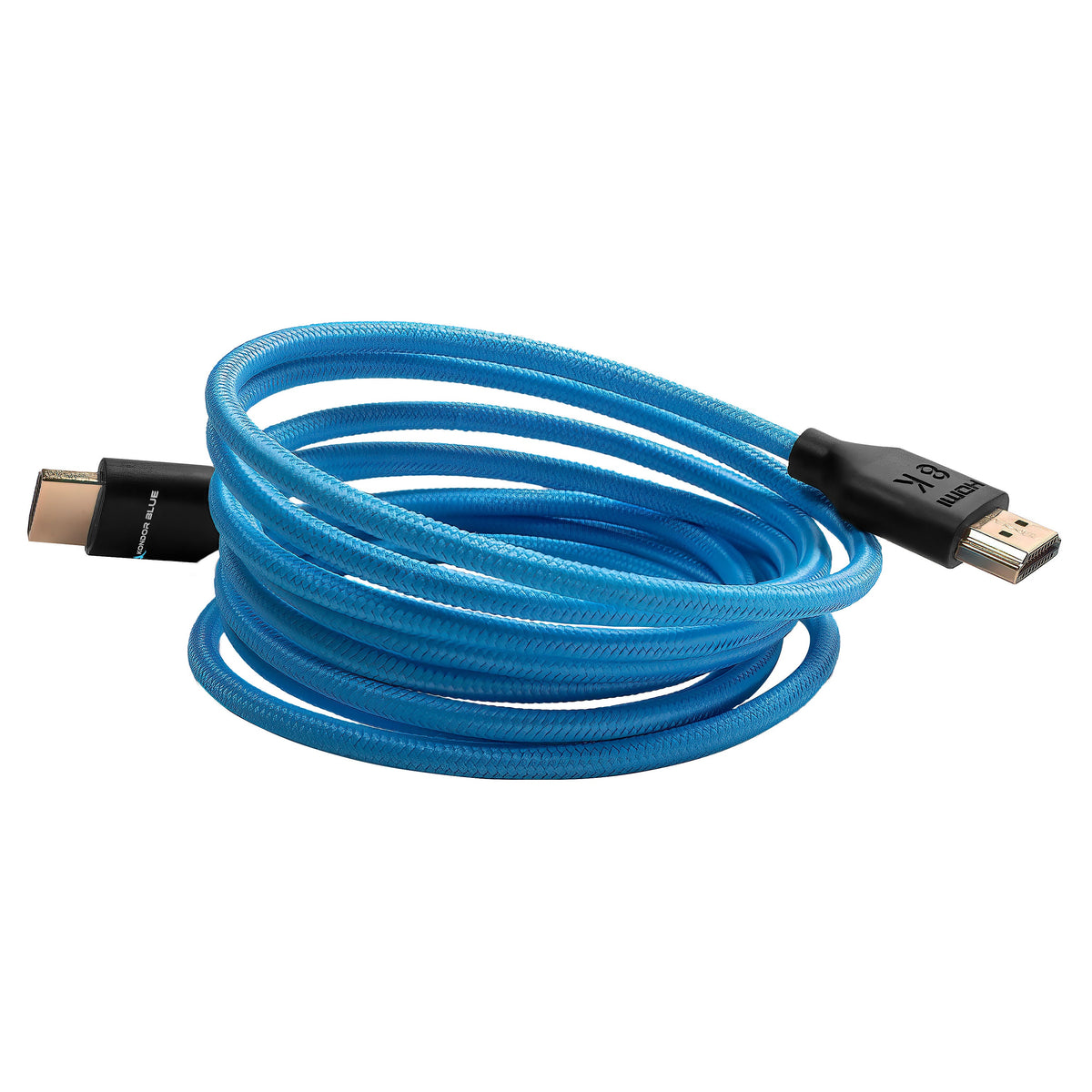 Kondor Blue 7FT 4K HDMI 2.0 BRAIDED BLUE CABLE (Kondor Blue)(7 Feet)