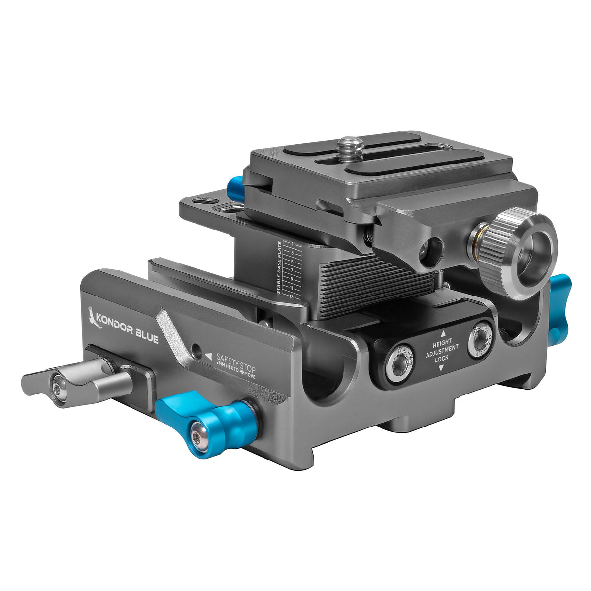 Kondor Blue 501 Adjustable Baseplate (No QR)