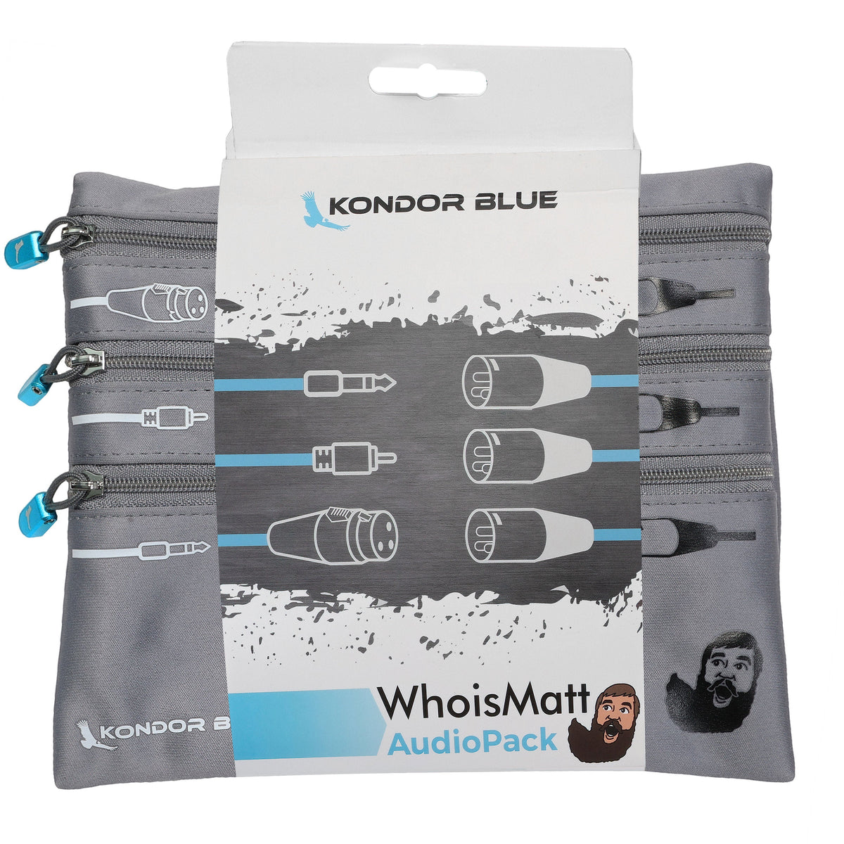 Kondor Blue WhoisMatt 6 FT RCA to XLR Male