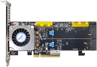 Areca 2-Port M.2 NVMe Hardware RAID Adapter