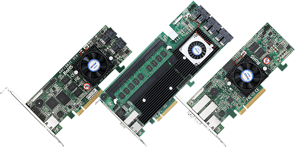 Areca 24 Port internal/external PCIe 3.0 12Gbps SAS Hardware RAID Controller with 4GB