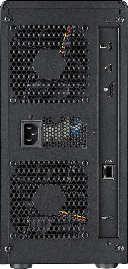 Areca 8-Bay Thunderbolt 5 & USB 3.2 Gen2 Hardware RAID Enclosure. U.2 NVMe, SAS, SATA