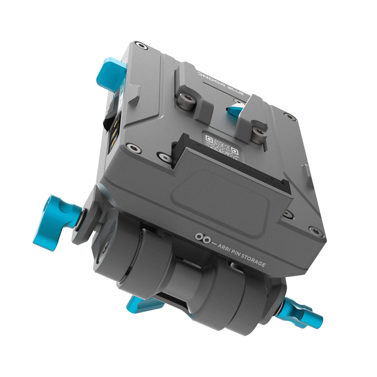 Kondor Blue Pro Battery Plate with Swiveling Rod Block