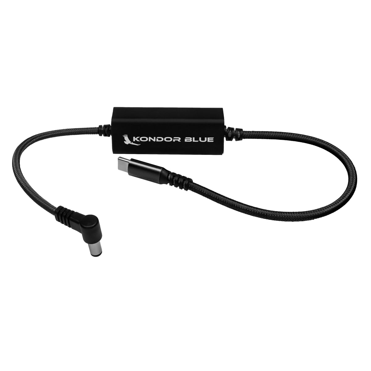 Kondor Blue 16" DC to USB C Power Delivery Cable for Mirrorless cameras