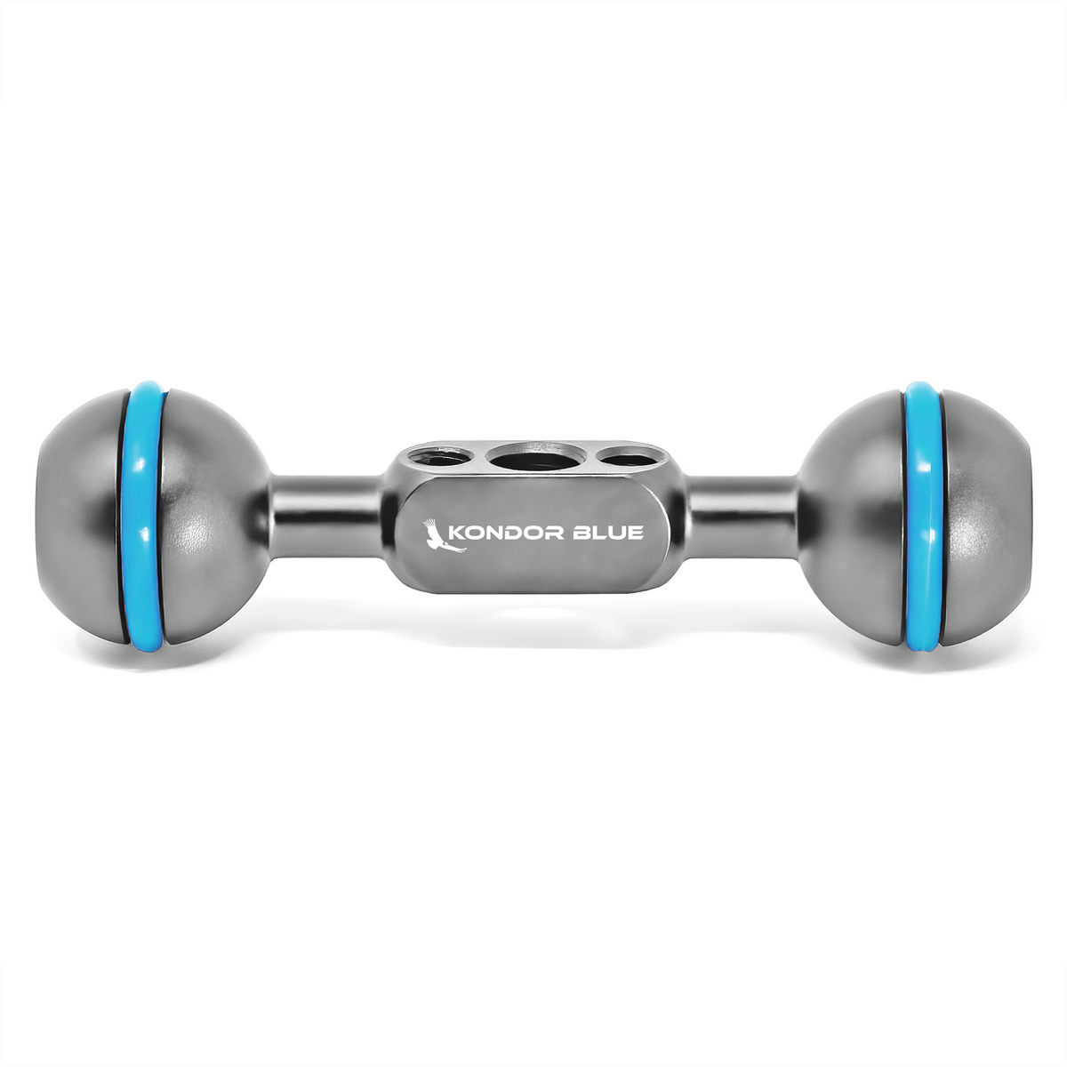 Kondor Blue Cine Magic Arm 4" Extension Bar (Double Ball Head) (Space Gray)