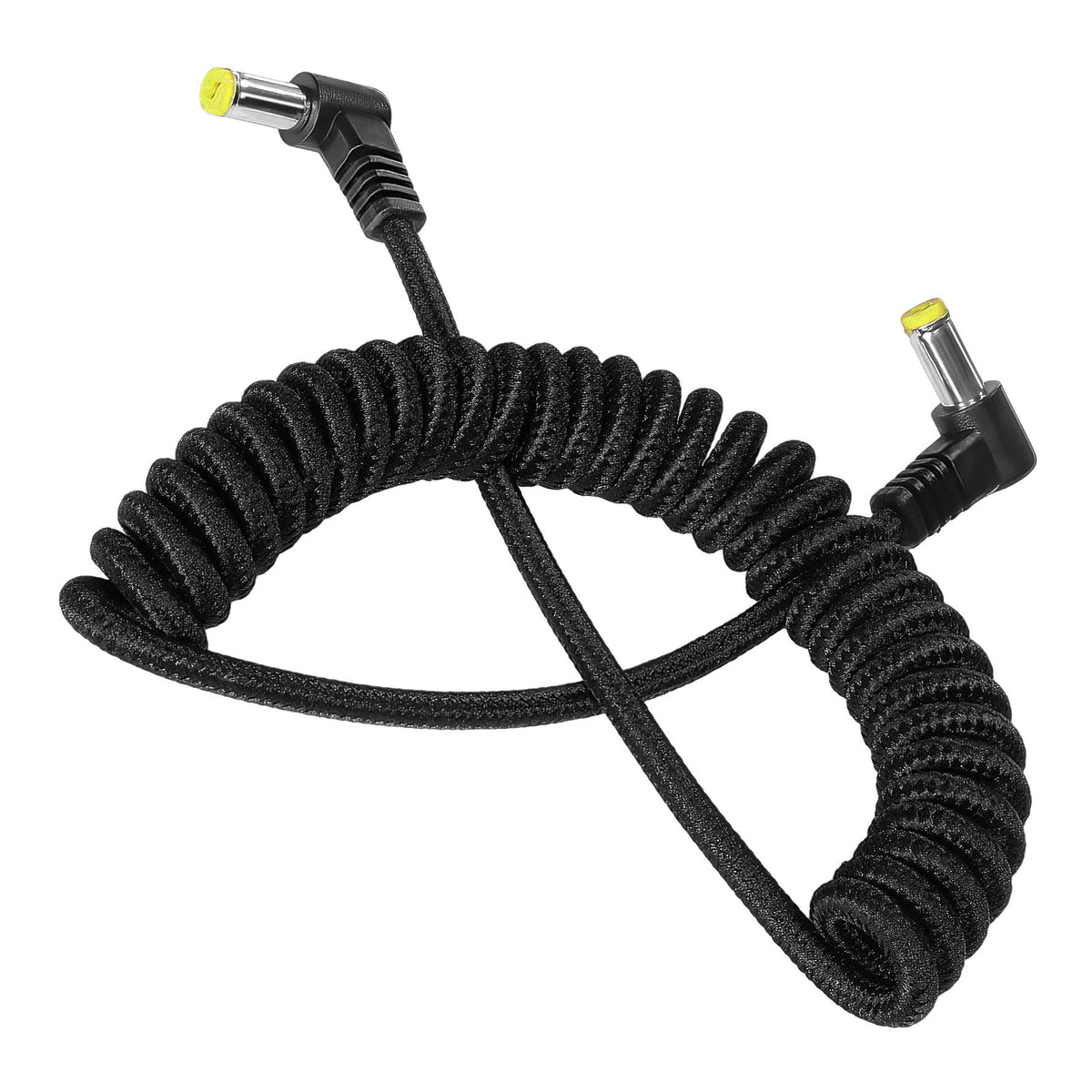 Kondor Blue DC to DC 2.1/5.5 Male Coiled Power Cable