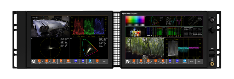 Phabrix LPX500-EM Hardware: Extended Monitor providing a secondary screen