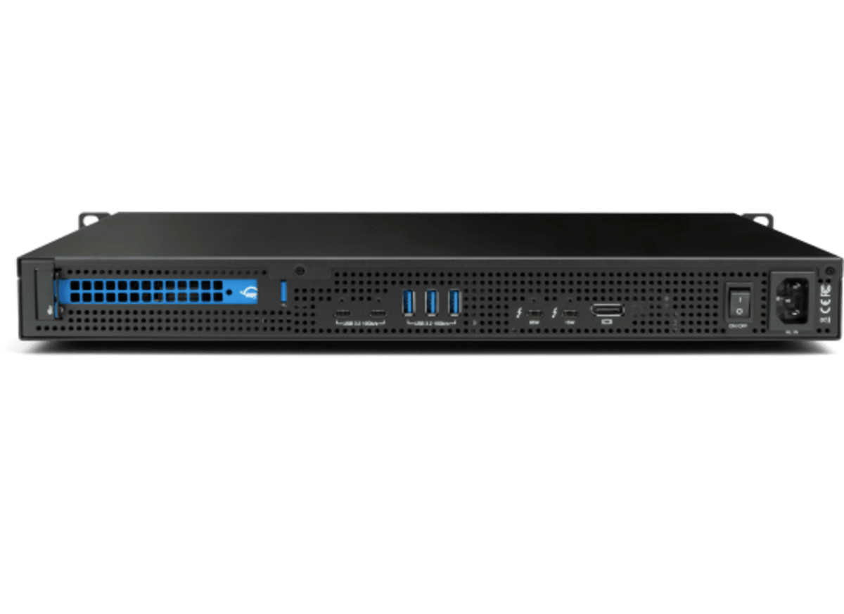 OWC Flex 1U4 74TB (1x2TB NVMe, 3x24TB HDD) Rackmount Storage/Dock/PCIe Expansion