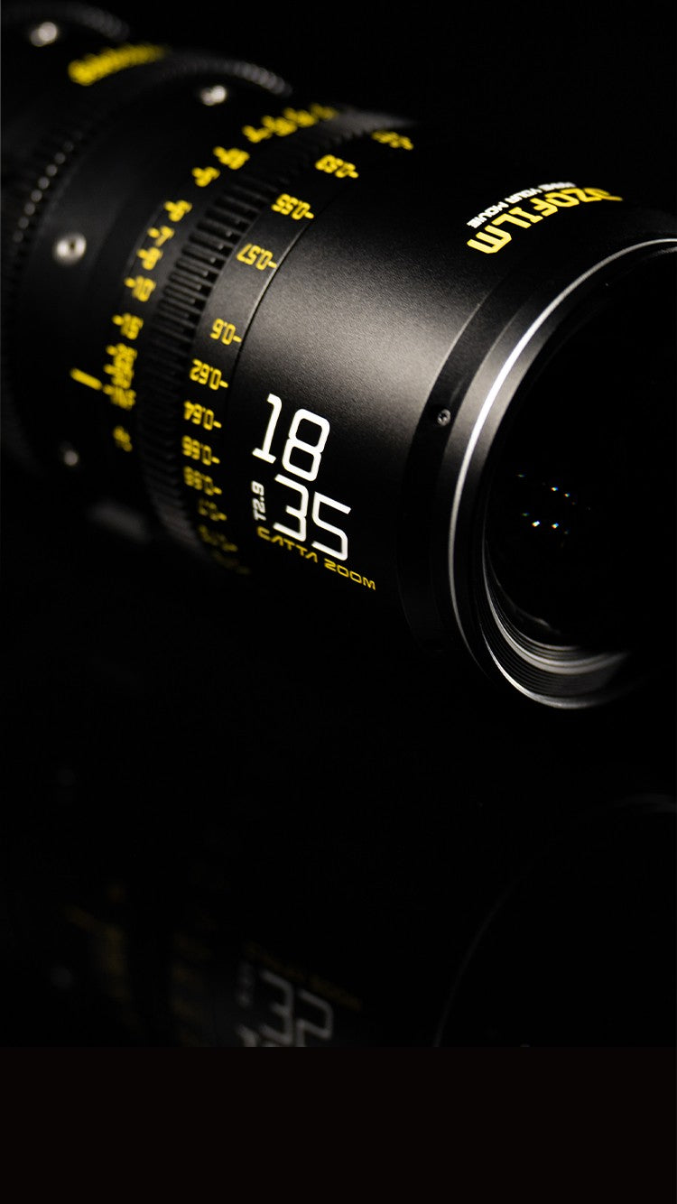 DZOFilm Catta Ace FF 18-35mm T2.9 Cine Zoom Lens (PL/EF, Black)