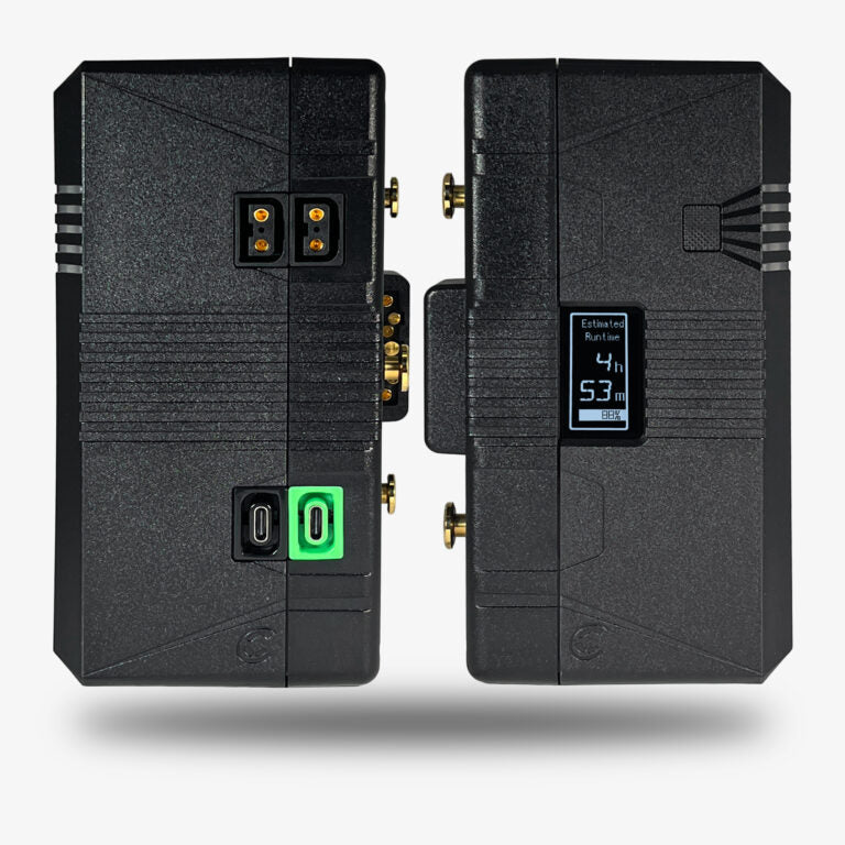 Core SWX Helix Max Smart 2-Battery Kit with Dual Charger (297Wh, Gold Mount)
