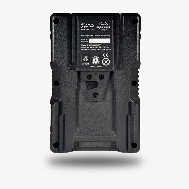 Core SWX Helix Max Smart 2-Battery Kit with Dual Charger (297Wh, Gold Mount)