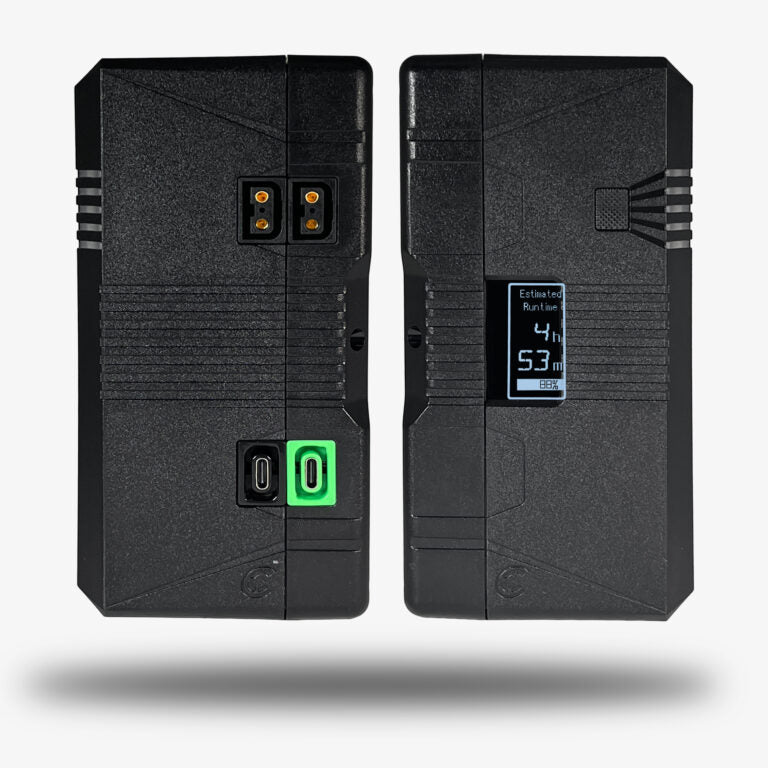 Core SWX Helix Max Smart 2-Battery Kit with Dual Charger (297Wh, Gold Mount)