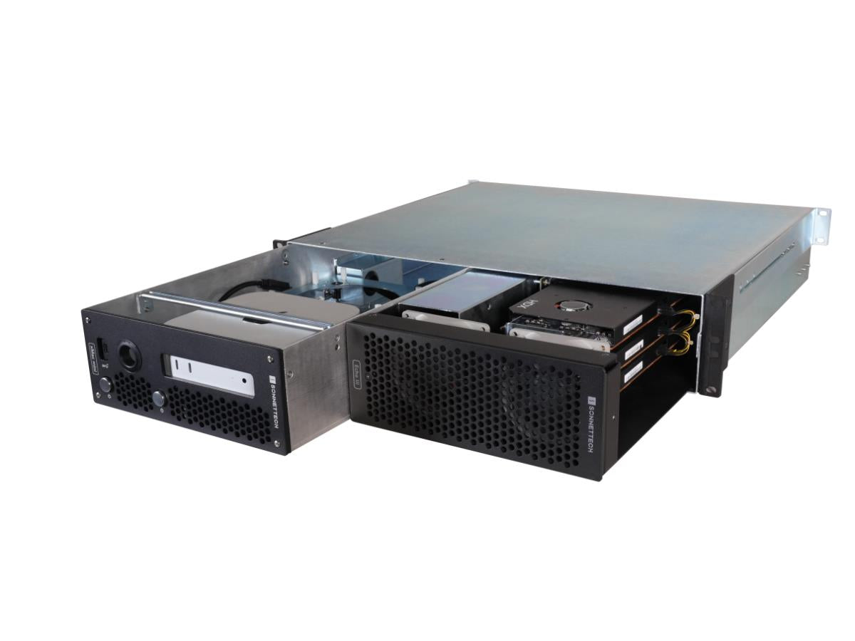 Sonnet Technologies xMac mini (2024+) 2U Rackmount System with Echo III Module