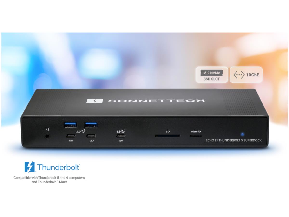 Sonnet Technologies Echo 21 Thunderbolt 5 SuperDock