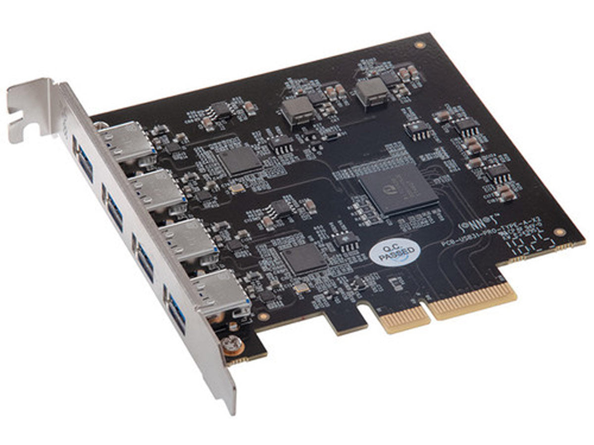 Sonnet Technologies Allegro Pro Type A USB 3.2 10Gbps 4-port PCIe Card