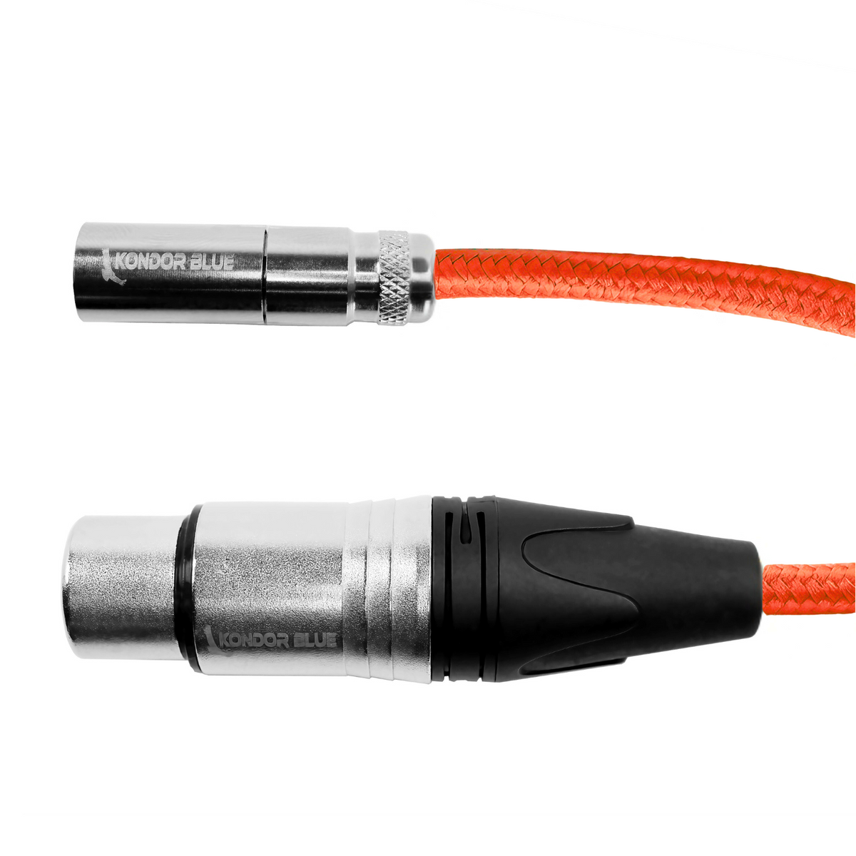 Kondor Blue Mini XLR to XLR for BMPCC 6K Pro/C70 Camera (Raven Black)(16")