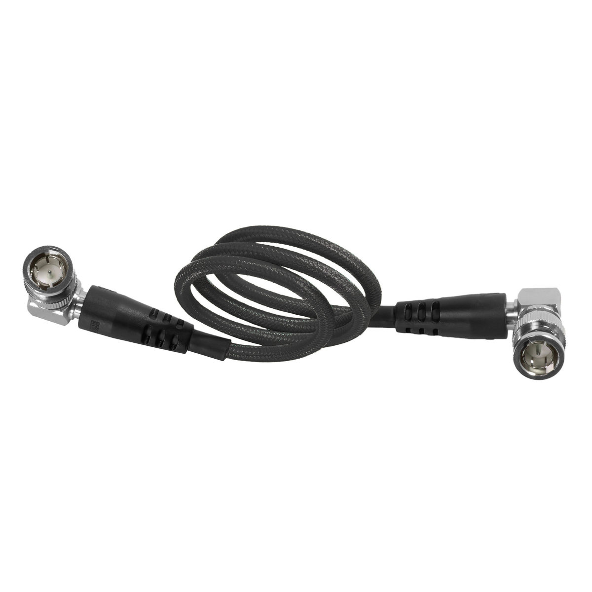 Kondor Blue 12G SDI Straight to Right Angle Cable for 4K 60p Camera Monitors and Transmitters