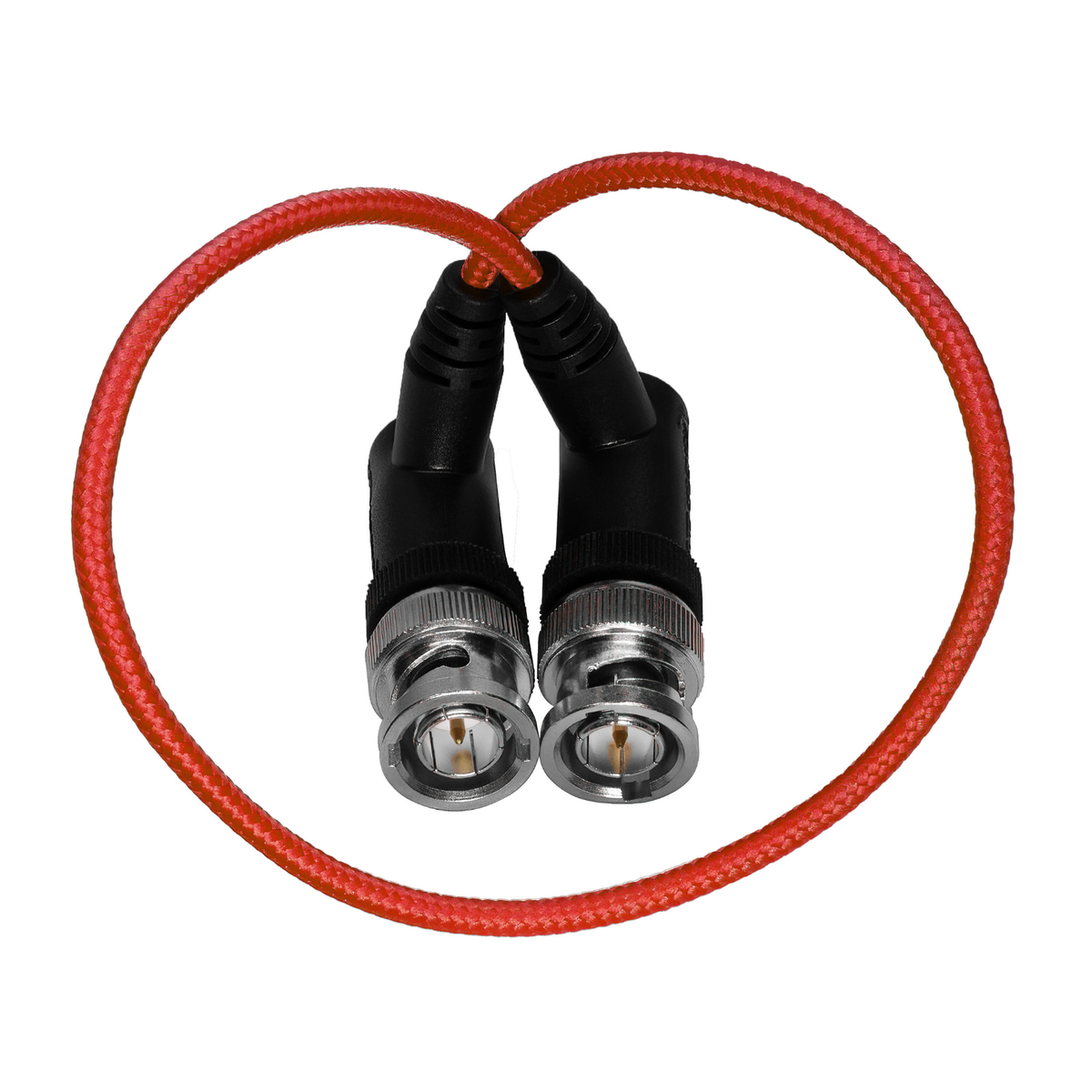Kondor Blue Ultra Thin 3G SDI Video Cable Right Angle BNC (1) (Cardinal Red)